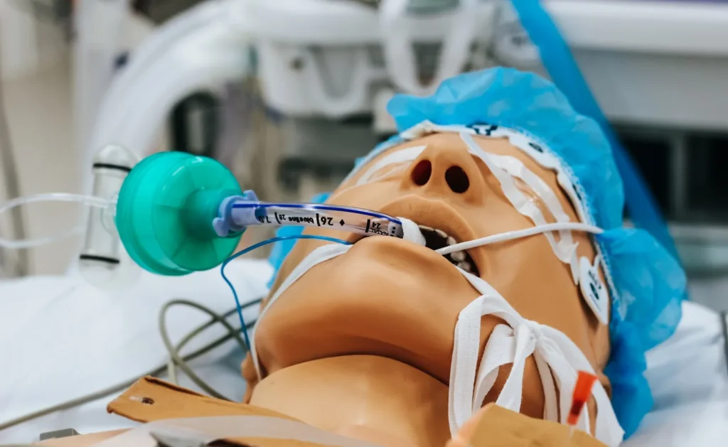 CPR dummy healthcare training